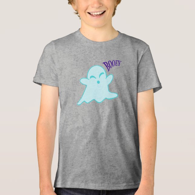 Halloween ghost t shirt kids (Front)