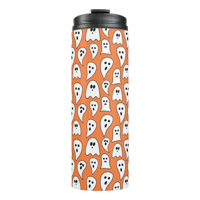 Halloween Ghost Thermal Tumbler (Front)