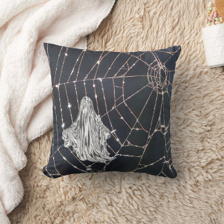 Halloween Ghost Throw Pillow