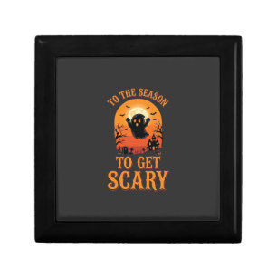 Halloween Ghost To The Season To Get Scary_1 Gift Box