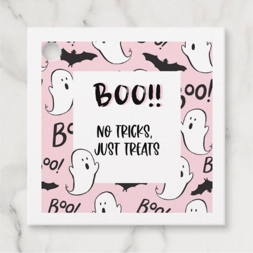 Halloween Ghost Treat Tag