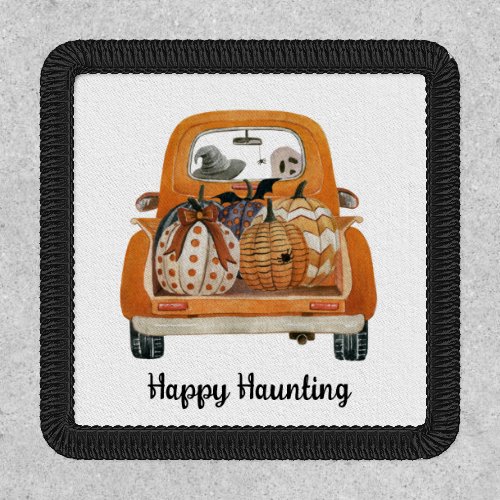 Halloween Ghost Truck Patch