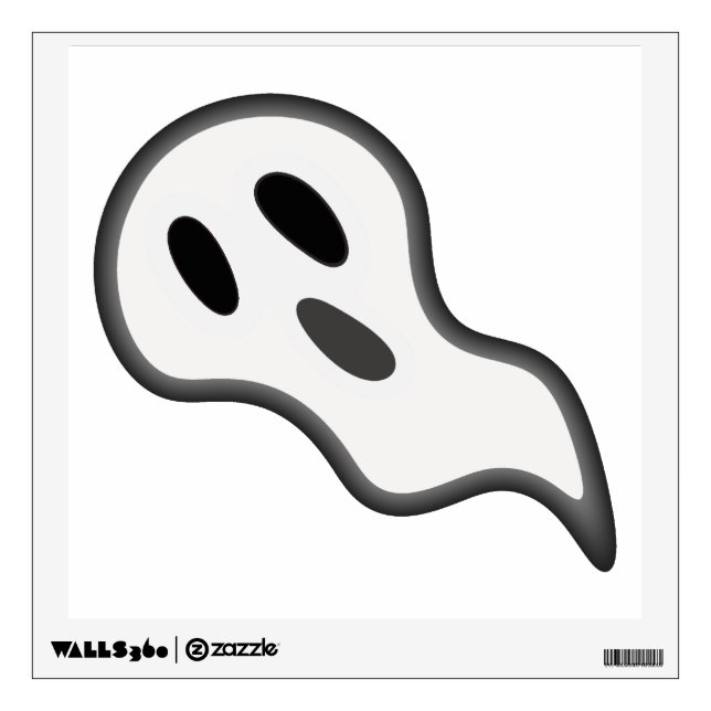 Halloween Ghost Wall Decal (Front)