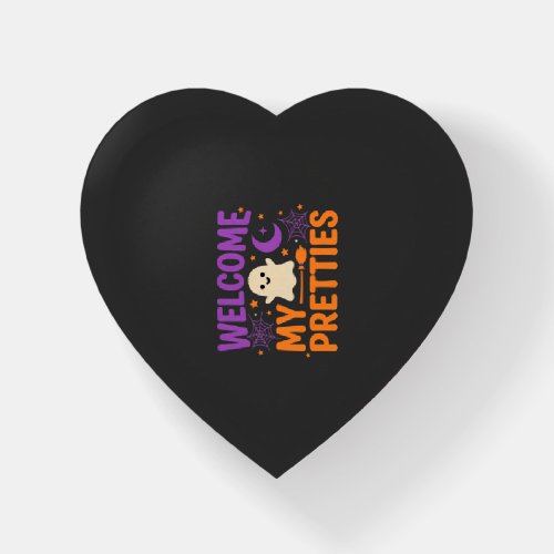 Halloween Ghost Welcome My Pretties SVG Design Paperweight
