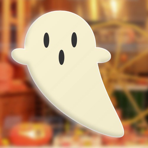 Halloween Ghost Window Cling