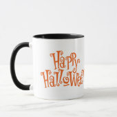 Halloween Ghost with pumpkin Mug (Left)