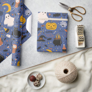Halloween Ghost Wrapping Paper