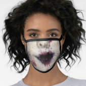 Halloween Ghostly Porcelain doll face mask (Worn Her)