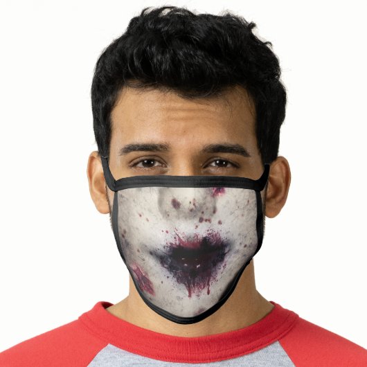 Halloween Ghostly Porcelain doll face mask (Worn Him)