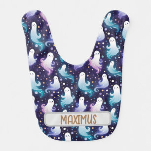 Halloween  Ghosts Baby Bib 