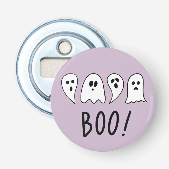 Halloween Ghosts Boo Bottle Opener (Front)