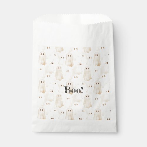 Halloween Ghosts Boo Favor Bag