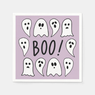 Halloween Ghosts Boo Napkins