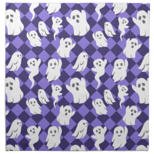 Halloween Ghosts Cloth Napkin
