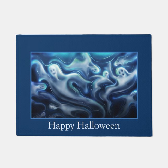 Halloween Ghosts Doormat (Front)
