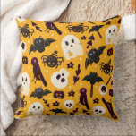 Halloween Ghosts & Ghouls Throw Pillow<br><div class="desc">Halloween ghosts & ghouls throw pillow.</div>