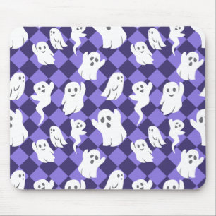 Halloween Ghosts Mouse Pad
