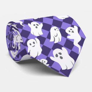 Halloween Ghosts Neck Tie
