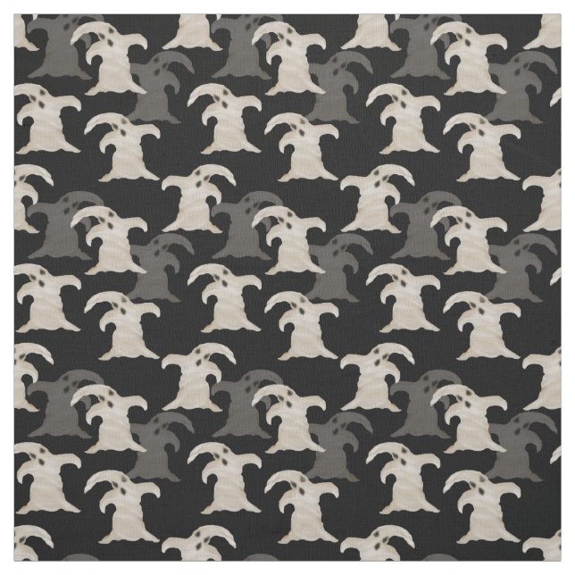 Halloween Ghosts Pima Cotton (54" width) Fabric (Swatch)