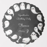 Halloween ghosts spooktacular kids birthday party balloon<br><div class="desc">Halloween ghosts scary kids birthday party item</div>