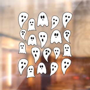 Halloween Ghosts Window Cling