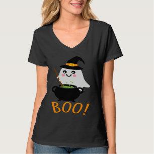 Halloween Ghosts with Magic Cauldron  Magic Potion T-Shirt