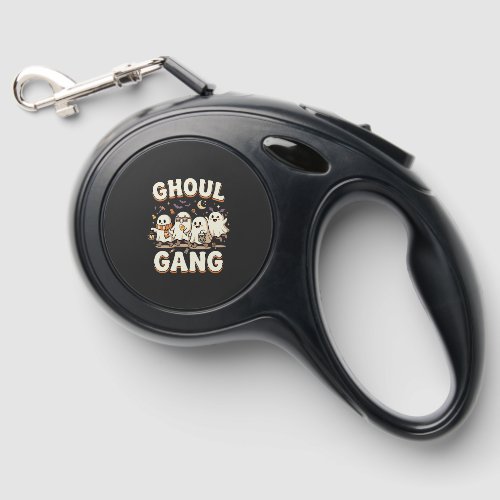 Halloween Ghoul Gang Retractable Pet Leash