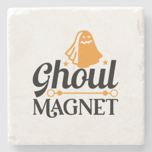 Halloween Ghoul Magnet Birthday Stone Coaster