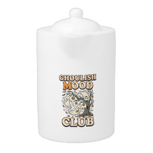 Halloween Ghoulish Mood Club Teapot