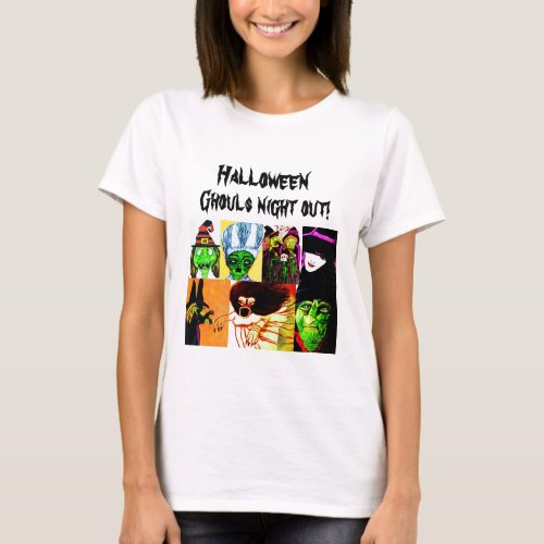 HALLOWEEN GHOULS NIGHT OUT tee