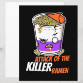 Halloween Gift | Attack Of The Ramen (Front/Back)