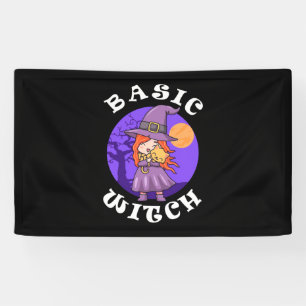 Halloween Gift Basic Witch Banner