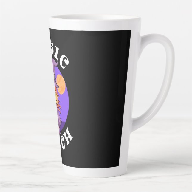 Halloween Gift | Basic Witch Latte Mug (Right)