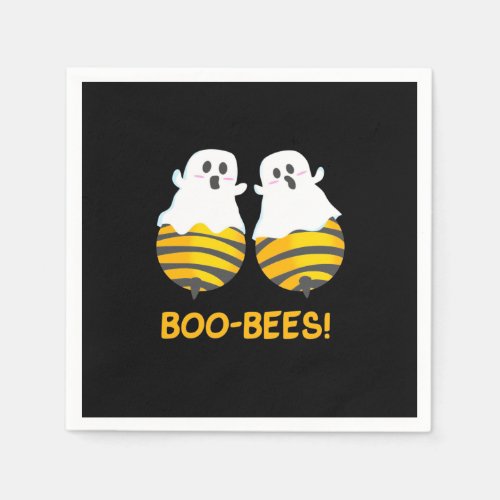 Halloween Gift  Boo Bees Napkins