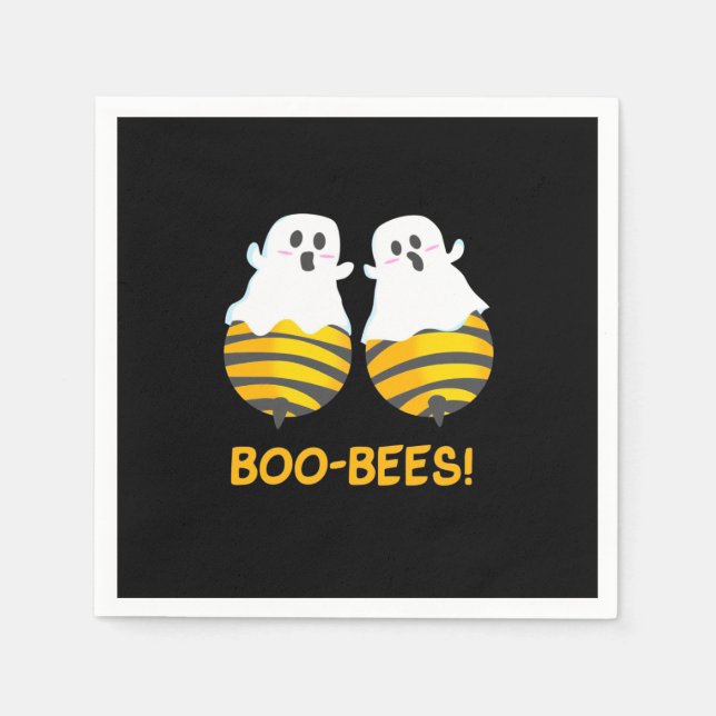Halloween Gift | Boo Bees Napkins (Front)