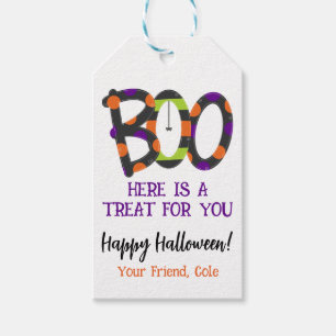 Halloween Gift Favor Tag