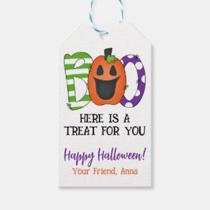 Halloween Gift Favor Tag