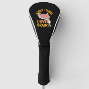 Halloween Gift For Science Teachers Funny T-Shirt Golf Head Cover