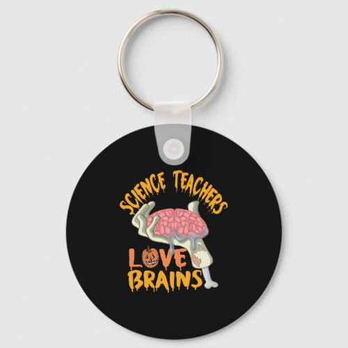 Halloween Gift For Science Teachers Funny T_Shirt Keychain