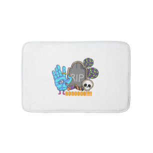 Halloween Gift Shirt Nightmare Before Christmas Bath Mat
