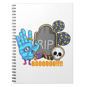Halloween Gift Shirt Nightmare Before Christmas Notebook