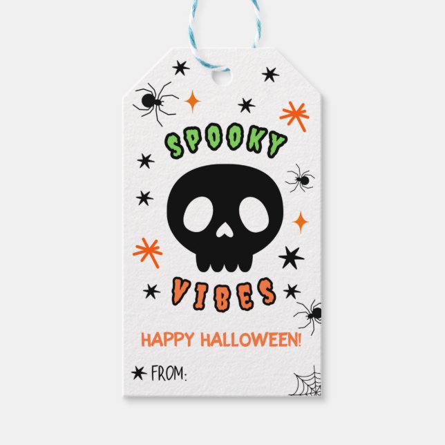 Halloween Gift Tags (Front)