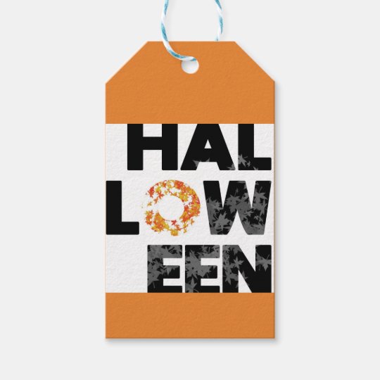 halloween gift tags zazzle