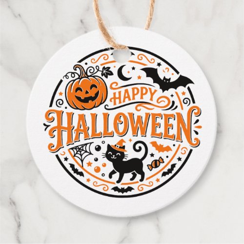 Halloween gift tags, personalized gift tags