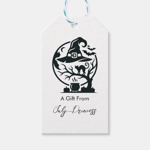 Halloween gift tags, personalized gift tags