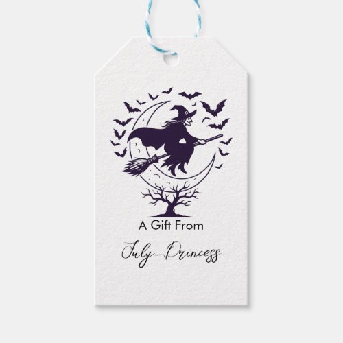 Halloween gift tags, personalized gift tags