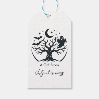 Halloween gift tags, personalized gift tags