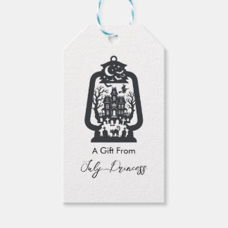 Halloween gift tags, personalized gift tags