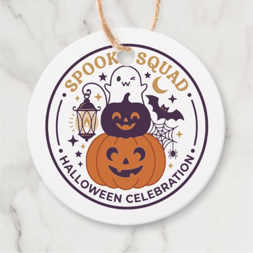 Halloween gift tags, personalized gift tags