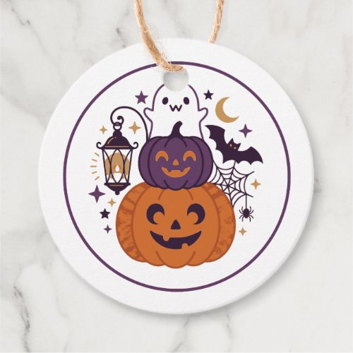 Halloween gift tags, personalized gift tags